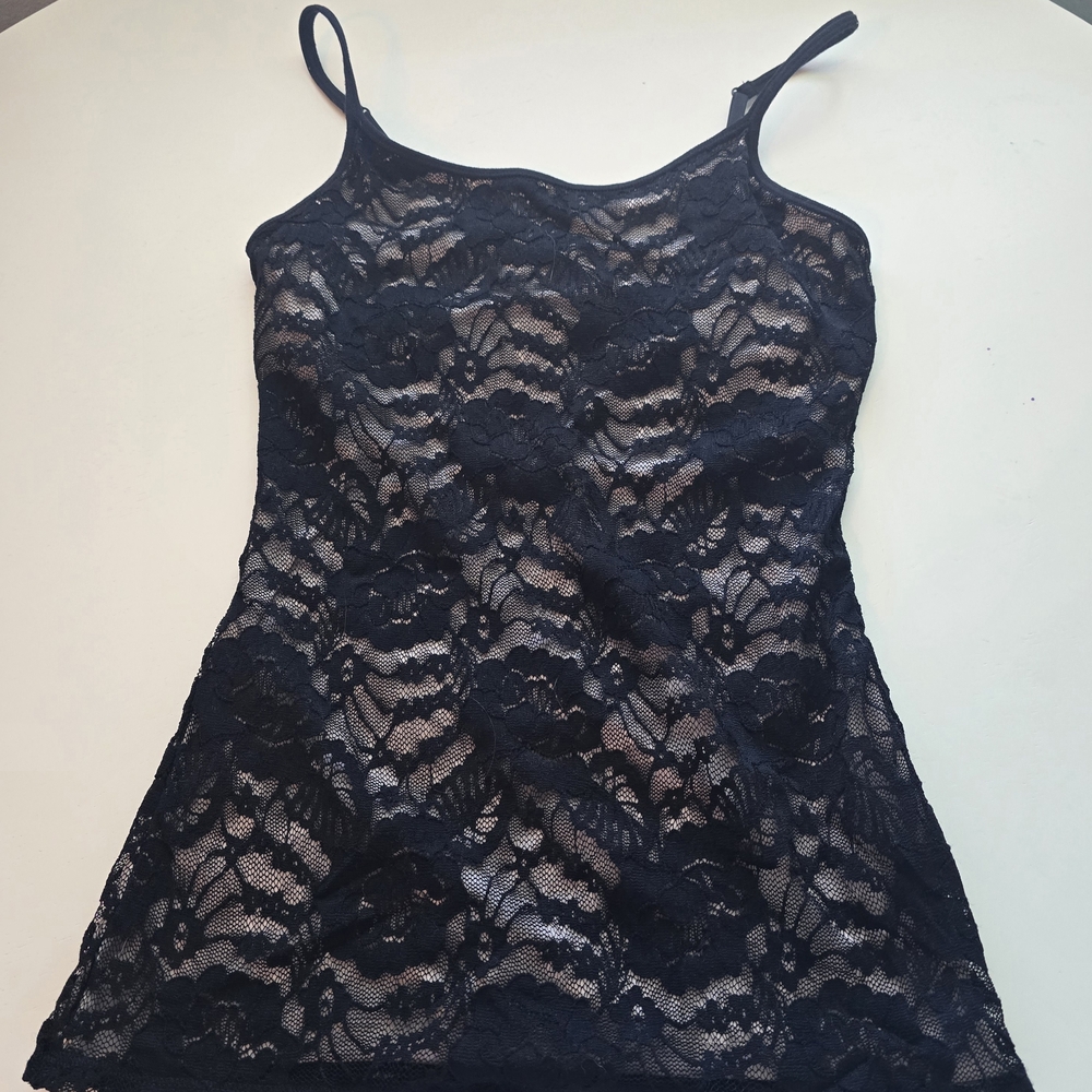 Express Black and White Bra Cami